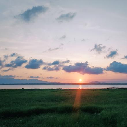 Sunset from Lembaq